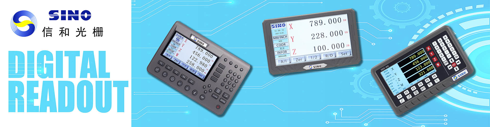 qualidade SINO sistema de readout digital fábrica