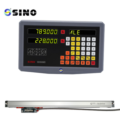 Sistema de Readout DRO de SDS2MS o SINO Digitas indica o sistema linear do codificador da escala de duas linhas centrais