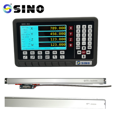 Leituras gerais Métro de exibição digital de metal Sino SDS5-4VA com tela LCD de quatro eixos