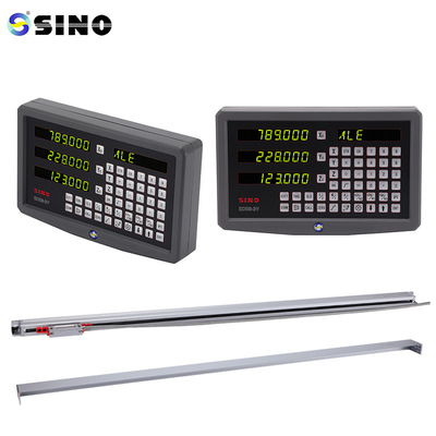 Sistemas DRO Grating Escala de vidro linear 5um 1um 0.5um SINO KA600-1100mm Encoder óptico