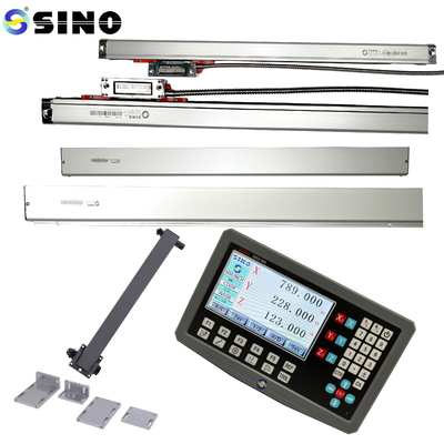 SINO SDS2-3VA 3 eixos Medidor de leitura digital KA300 Regra linear de vidro TTL sinal RS422