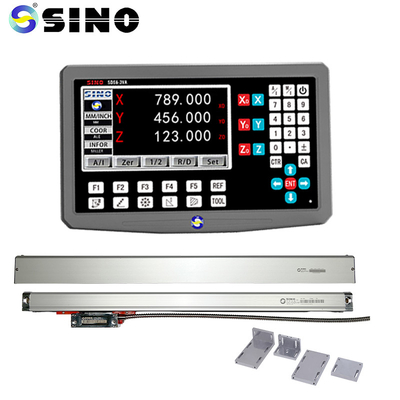 RoHS 3 eixo DRO Kit de moagem Torno Grid Digital Display de leitura 5um Linear Scale Encoder