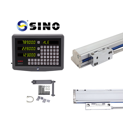 Display digital SDS6-3V e SINO Grating Ruler que pode efetivamente melhorar a precisão das máquinas de fresagem