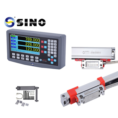 Display de leitura digital SDS2-3VA e Linear High Precision Glass Ruler da série 1um/5umKA