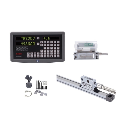 Display de leitura digital SDS6-2V e régua de grade linear especificamente concebido para tecnologia de fresagem/processamento de máquinas