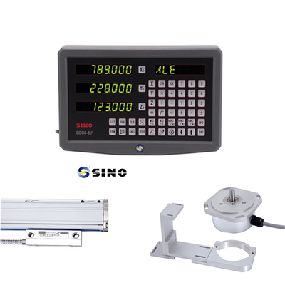 SINO SDS6-3VA 3 eixos de leitura digital Classe de codificador linear com entrada TTL de resolução de 0,005 mm