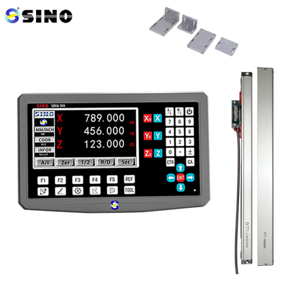 SINO 3 eixo SDS6-3va Digital Gauge Serra de Banda Para Moagem Torno Máquina Com Linear Escala Grating Linear