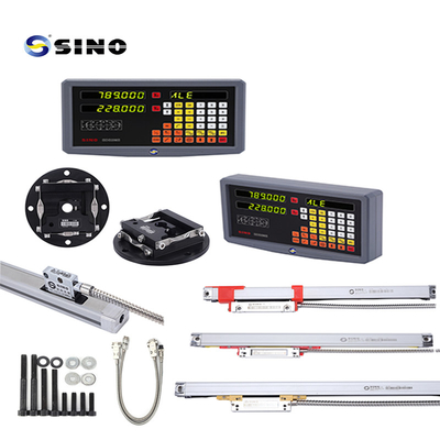 Sistema de leitura digital SINO SDS2MS dispositivo multifuncional concebido para fresadoras e tornos, entrada AC 100-240V e dotado de um codificador linear