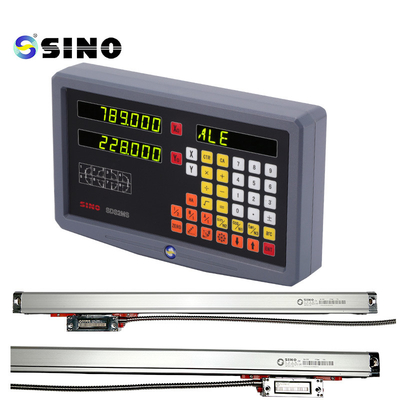 SINO SDS2MS 2 eixos Encoder de ângulo óptico comprimento 7-102cm para fresagem / fresagem / moagem máquina