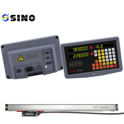 SINO SDS2MS Leitura digital 2 eixos Ópticos com ângulo de codificador linear comprimento 7-102cm para fresadora