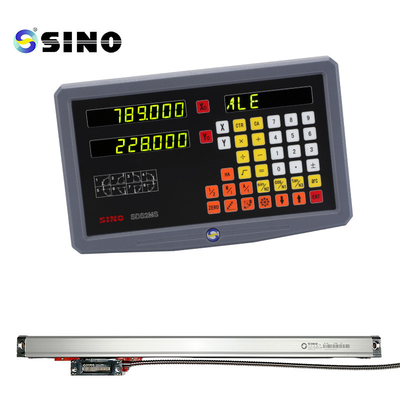 Sistema de leitura digital SDS2MS DRO multifuncional com escala linear de vidro para máquina de torno