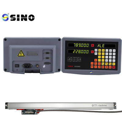 SINO Linear Magnetic Scale Dro Kit SDS2MS Digital Reading 2 Axis Para Máquinas de Fressagem