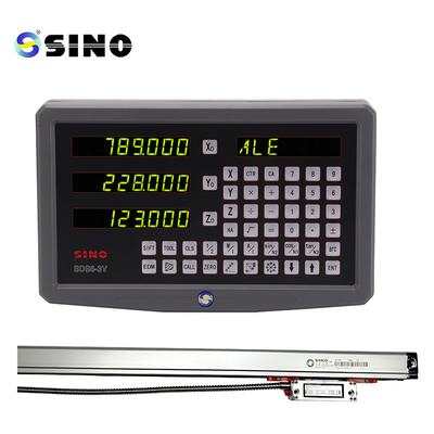 SINO DRO SDS6-3V Codificador Linear Régua de Escala de Vidro com Leitura Digital de 3 Eixos