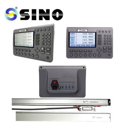Para máquina de fresagemDois eixos DRO SDS 200 Kit Metal LCD Full Touch Screen tem uma resolução de 0,005mm
