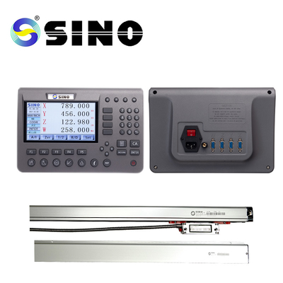 2 eixos DRO SDS 200 Kit Metal LCD Full Touch Screen Resolução 0,005mm Prático para máquina de fresagem