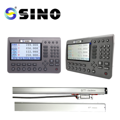 SDS200 Máquina de leitura digital DRO de 2 eixos com codificador linear multilíngue para máquina de moagem