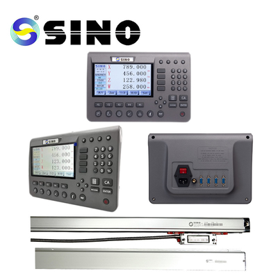 Kit DRO de moagem de tornos CNC EDM SINO SDS200 com conjunto de medidor de exibição de leitura digital