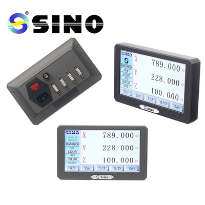 Escala linear de vidro do SINO DRO Kit Test Instruments Digital Readout sistema de SDS200S para a máquina de perfuração do torno