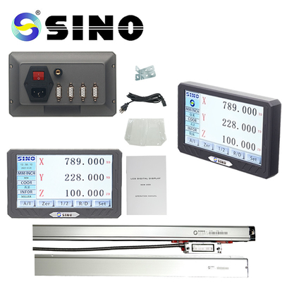 Display de leitura LCD digital de três eixos SINO SDS200S Encoder óptico linear
