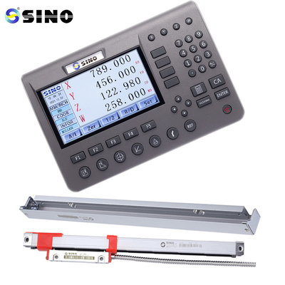 SDS200 DRO SINO Sistema de leitura digital de 4 eixos com Kit LCD metálico e codificador linear para fresadoras