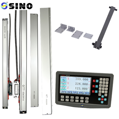 SDS2-3VA LCD Dro Kit de Leitura Digital Display TTL sinal 9 pinos para máquinas CNC de torno