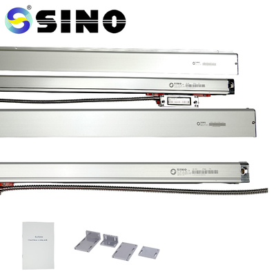 Escala linear de vidro Ka500 0.5/1/5um Resolução 70-470mm Comprimento para leitura digital