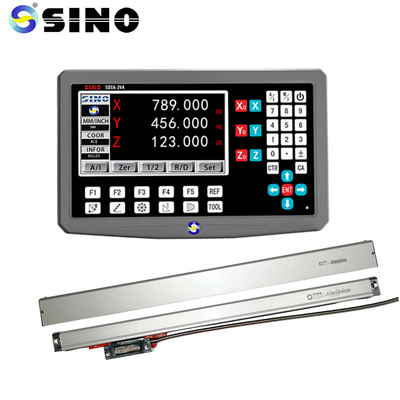 SINO SDS6-3VA DRO Sistema de leitura digital de 3 eixos Dro Escala linear digital óptica de alta precisão