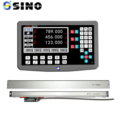 SINO SDS6-3VA Sistema de leitura digital LCD de 3 eixos DRO Display Sensor de vidro de escala linear