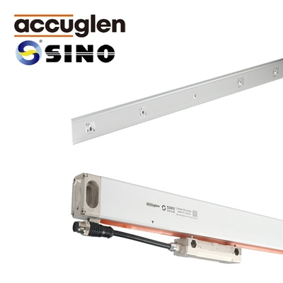 TTL/RS422 Encoder de escala de vidro linear da série Ka de sinal com resolução de 0,1um/5um/1um para tornos