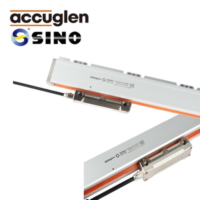 TTL Signal Ka-200 Linear Glass Scale Encoder para torno com resolução de 5um/1um