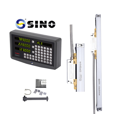 SINO 3 Axis SDS6-3V Kit Digital Readout System DRO com RS232-C Output Linear Encoder para torno