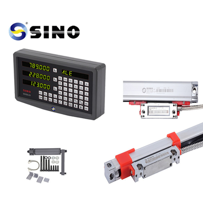 SINO 3 Axis SDS6-3VA DRO Display TTL Com Escala Encoder Linear Uma Série De KA Para Torno Moagem Máquina de Perforação CNC