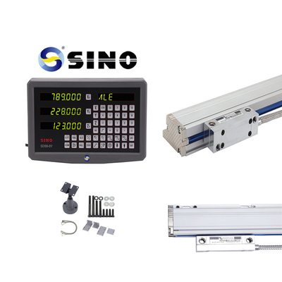 SINO DRO SDS6-3V Sistema de leitura digital de 3 eixos com régua de codificação linear TTL para máquina de fresagem de torno