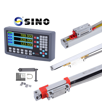 Coleção de ferramentas de medição de conificação com SINO SDS2-3VA 3 eixos DRO sistema de leitura digital e KA300 vidro linear