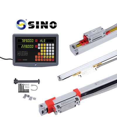 Display de leitura digital SINO SDS2MS de dois eixos de alta precisão com escala de vidro linear