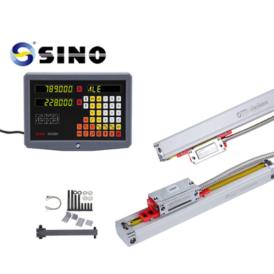 SDS2MS Display Digital Meter e Ka-300 Linear Grating Ruler para tornos e moinhos de precisão