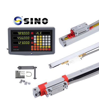 SINO SDS2-3MS Leitura Digital Dro Moagem Torno Máquina de Precisão Escala Linear