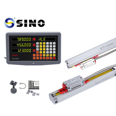 SINO SDS2-3MS Sistema de leitura digital de 3 eixos DRO Regal linear de vidro para máquina de fresagem de torno