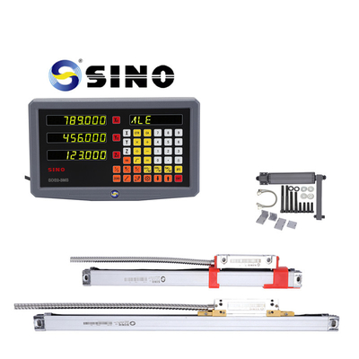 Display digital SINO SDS2-3MS no processamento industrial com correção de erros lineares e lineares