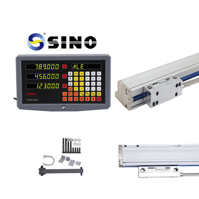 Display digital SINO SDS2-3MS de 3 eixos na usinagem de tornos de fresagem