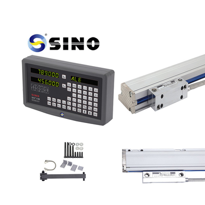 SDS6-2V SINO Dro 2 Axis Kit de sistema de leitura digital com codificador linear para máquina de fresagem de torno
