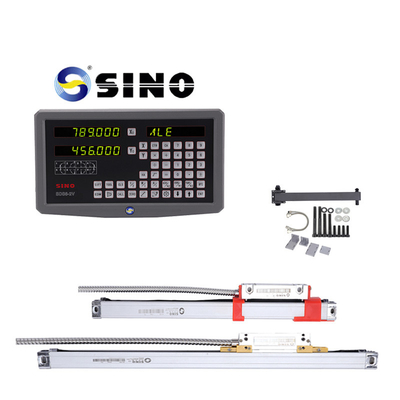 SDS6-2V SINO Dro 2 Axis Kit de sistema de leitura digital com codificador linear para máquina de fresagem de torno