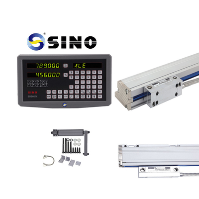 SINO 2 Axis CE SDS6-2V Sistema de leitura digital SINO com ecrã LED para máquina de fresagem de torno