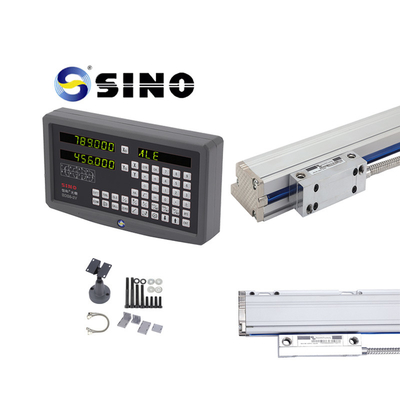 SDS6-2V DRO Instrumentos de ensaio em escala linear de vidro para máquinas de broca de fresagem IP67
