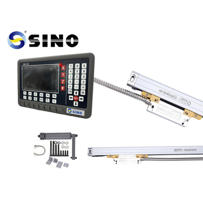 Suporte a 4 eixos SINO SDS5-4VA Display de leitura digital e KA Linear Glass Grating Ruler