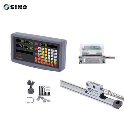 Sistema de leitura digital SINO SDS2-3MS DRO para tornos e fresadoras com exibição numérica de 3 coordenadas