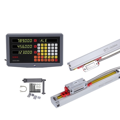 Display de leitura digital de três eixos DRO SDS2-3MS e régua de grade amigável ao usuário