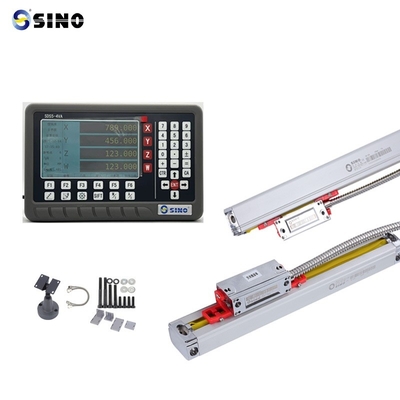 Sistema de codificação em escala linear de quatro eixos, DRO SINO SDS5-4VA Kit de leitura digital de moinho