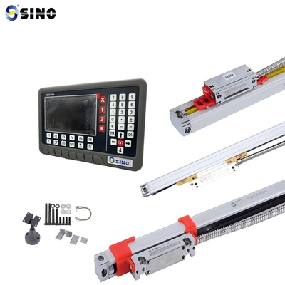 Medidor de Display Digital Metal Sino SDS5-4VA com Tela LCD de Quatro Eixos Leituras Gerais para Máquina de Fresagem, Furação, Retificação e Torno