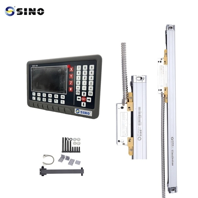 Medidor de Display Digital Metal Sino SDS5-4VA com Tela LCD de Quatro Eixos Leituras Gerais para Máquina de Fresagem, Furação, Retificação e Torno